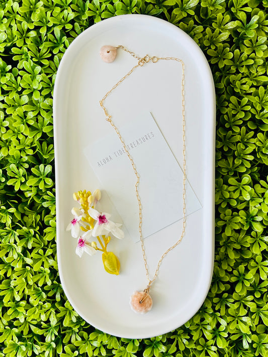 14K GF Puka Necklace 17”