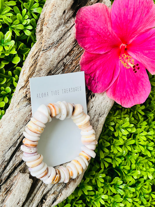 Puka Shell Bracelet Medium