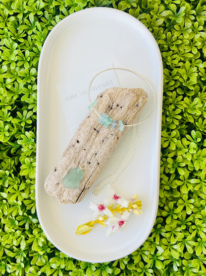 Shades of Blue Sea Glass Set